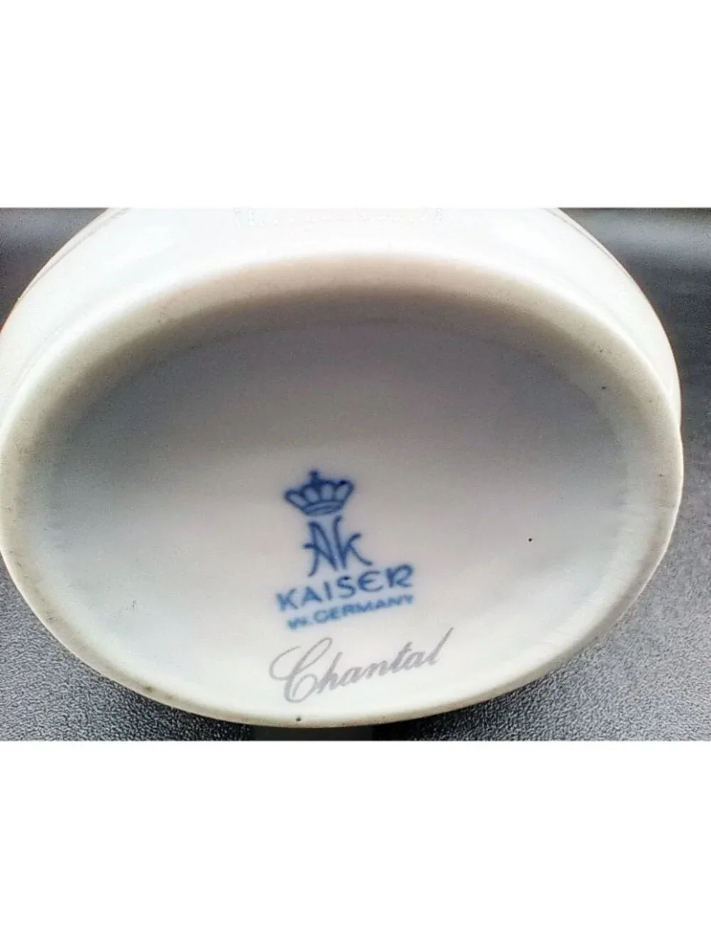 Porcelain Bud Vase AK Kaiser Chantal Floral 6